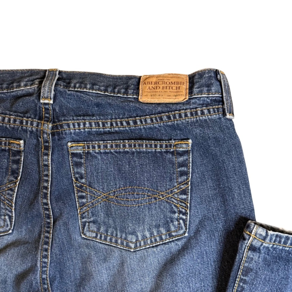 VINTAGE Abercrombie & Fitch Flare Jeans Size 4L TALL GIRL FRIENDLY